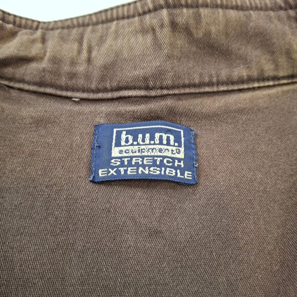 Vintage Womens Utility Military Cargo Jacket Sz L Cotton Cozy Casual Gorpcore - Picture 10 of 12